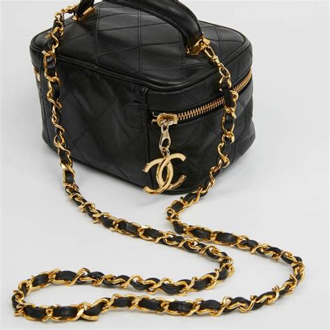 chanel mini vanity case price|chanel vanity case vintage.